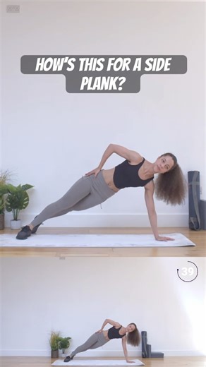 How’s This For A Side Plank? #corestrength #homeworkout
