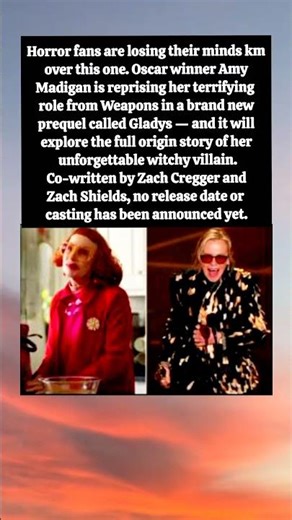Amy Madigan Is Reprising Her Terrifying Weapons Role In New Prequel "Gladys" & Horror Fans Are Shook