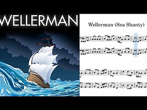 Wellerman a 2 voces. Nathan Evans (Sea Shanty). Partitura flauta.