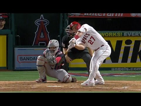 Mike Trout somehow made at triple out of this??? (What can't the Angels star do!!)