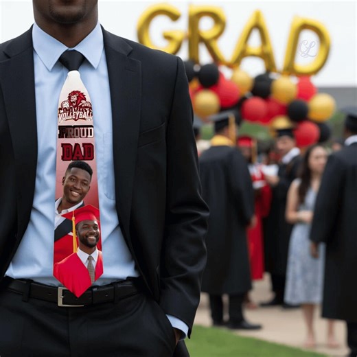 Graduation Tie Template: Canva Editable Design (PDF) Customizable - Etsy