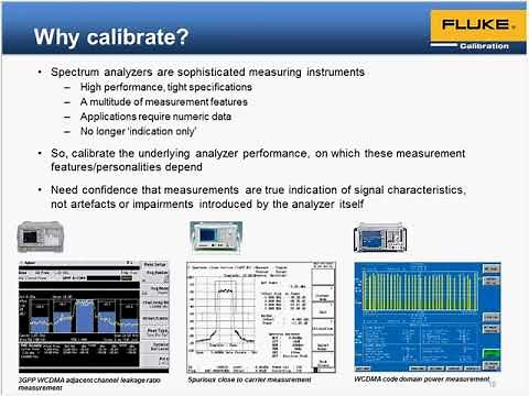 The basics of Spectrum Analyzer Calibration