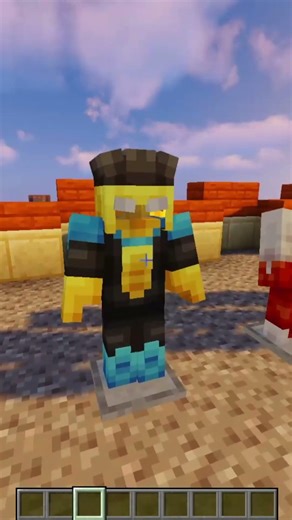 The BEST invincible mod for Minecraft!!! #shorts #minecraft #invincible #omniman #atomeve