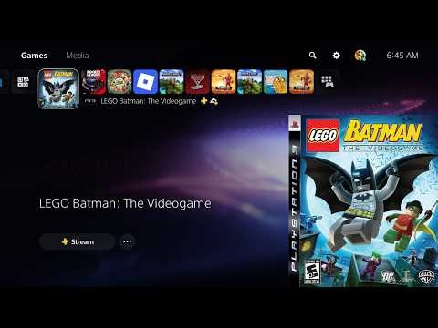 Lego Batman: The Videogame PS5 Gameplay!