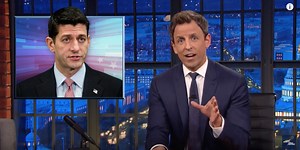 Seth Meyers Sums Up Paul Ryan in One Word: Spineless