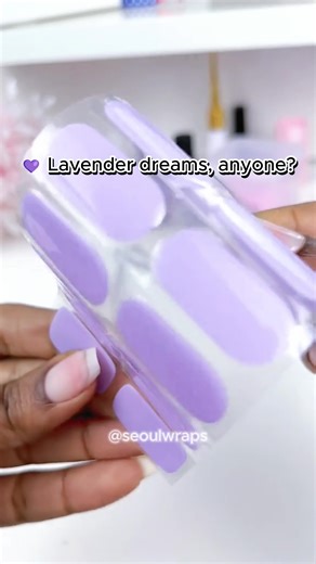  Lavender dreams, anyone? This soft pastel purple is the definition...