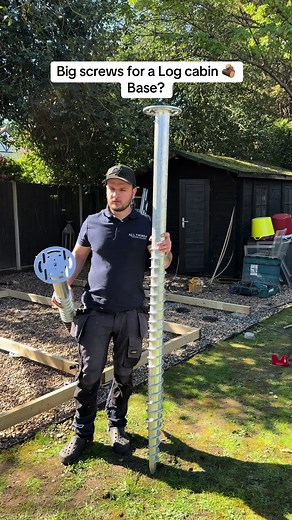 Groundscrews: The Future of Garden Room & Log Cabin Bases?
