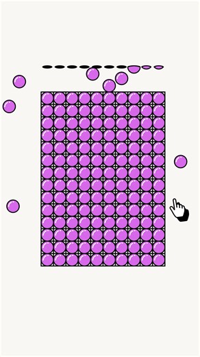Struggly on Instagram: "Dropping Dividends makes division visual AND fun 🤹 This Struggly task is about making sense of division using an array model. The goal of each level is to figure out how many rows of balls to drop in order for the total array to represent the dividend. Students are encouraged to practice flexible thinking by trying out different strategies to solve each level. Some students may try counting the individual squares or skip counting by the divisor, while others may use thei