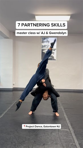 7 partnering skills to add to your contemporary dance routine 🔥 #dancer #acrobatics #choreography