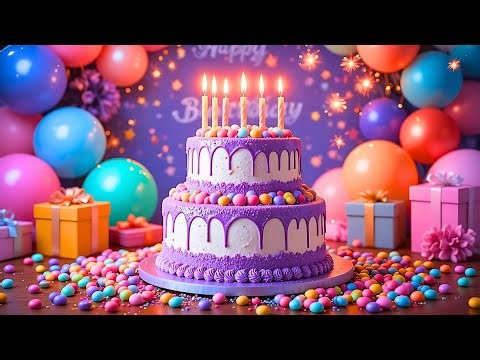 Modern Happy Birthday 💼 Clean Corporate BGM | Professional Event Background 📈