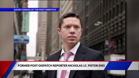 Former Post-Dispatch reporter Nicholas J.C. Pistor dies at 43
