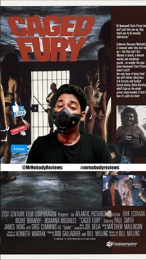 Caged Fury (1989) Review Promo | #mrnobodyreviews