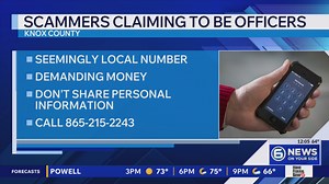 Knox County Sheriff’s Office warns of scam calls from people claiming to be officers