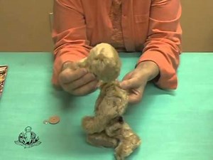 How to Make a Teddy Bear - #8 Filling and Attaching the Head