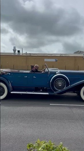 The Museum’s Duesenberg Model J in motion