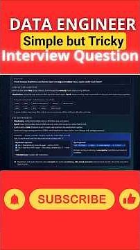 Simple but Tricky Data Engineer Interview Questions-1 | Spark vs MapReduce Explained 🔥 #interview