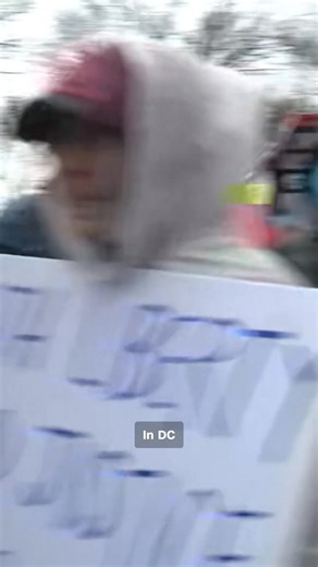 Protesters gather outside the White House to stand against the fatal shooting of a woman by an ICE agent in Minnesota. CNN's Camila DeChalus reports in Washington, DC. Read more: https://cnn.it/3NEjSKr | CNN