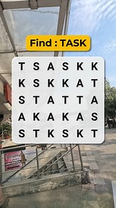 Can you find : TASK 📋 #BrainTeaser #Search #PuzzleChallenge | PuzzleSpark