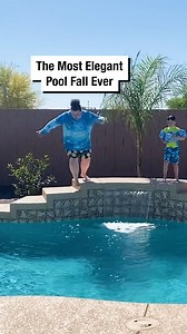 68K views · 254 reactions | The Most Elegant Pool Fall Ever!  | Wrestling News | Facebook