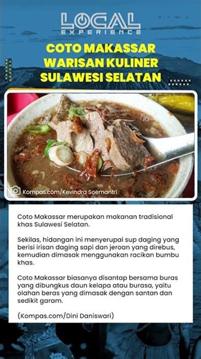 Mengenal Coto Makassar, Kuliner Khas Sulawesi Selatan yang Kaya Rempah