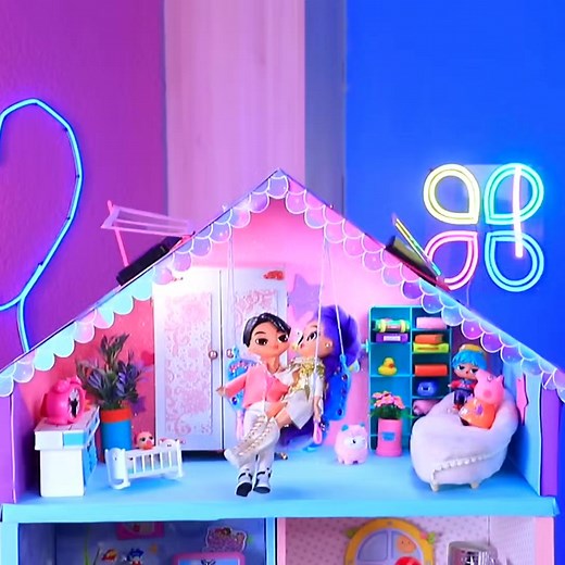 K-Pop Demon Hunters on the Airplane 10 Crafts for L.O.L. Dolls | Lalilu Español