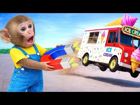 Mono Luna no se rinde y persigue al ladrón de su carrito de helados 💪😂🐒🍨 | MONOLUNA ESP