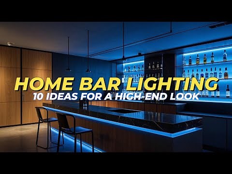15 Home Bar Lighting Ideas for a Luxe & Cozy Vibe