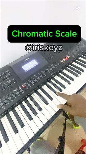 Chromatic Scale in C Explained on Piano | Beginner Practice Lesson #subscribe #ChromaticScale