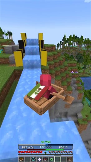 Iceboat Racing in Minecraft | el saco de papas