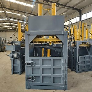 [Hot Item] Hydraulic Recycling Cardboard Used Tyre Baler Machine for Aluminum Cans Baling Bale