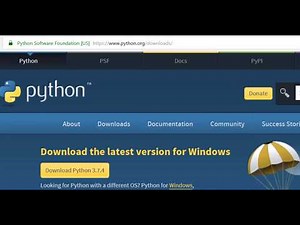 #1 Python 3 - Installer Python et l’éditeur de code Visual studio code
