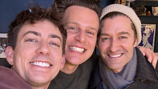 ‘Glee’: Kevin McHale, Jonathan Groff & Matthew Morrison Reunite