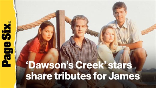Katie Holmes and ‘Dawson’s Creek’ cast share tributes to James Van Der Beek
