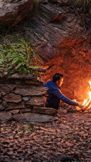 Bushcraft Camping and Survival Shelter Building #camping #survival