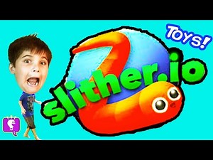 GIANT DOUGHNUT Surprises! Slither.io   Splatoon Toys HobbyKidsTV - Videos For Kids