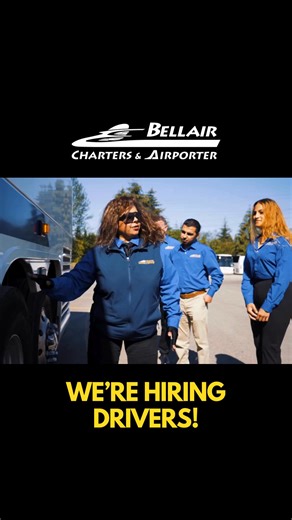 Our drivers LOVE working for Bellair, and you will too! 🚌 | Bellair Airporter Shuttle