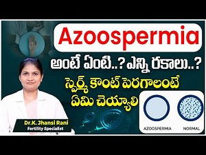 What is azoospermia and its symptoms? | Zero sperm | Male infertility | Origins IVF Center