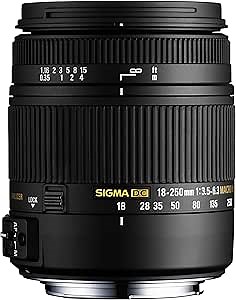 Sigma 18-250mm f3.5-6.3 DC MACRO OS HSM for Nikon Digital SLR Cameras