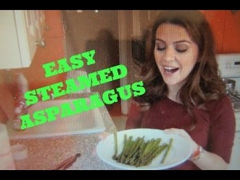 STEAMED ASPARAGUS IN MINUTES