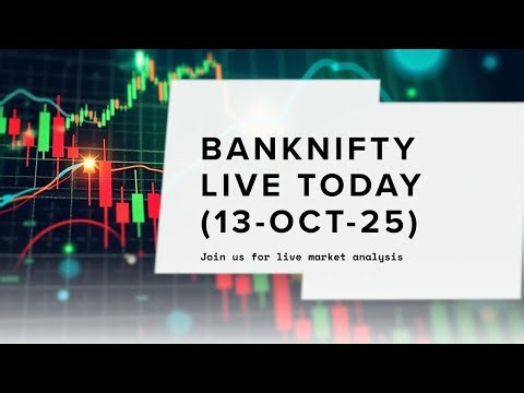 || BANK NIFTY Live|| Live Intra Day Trading||13-oct-25