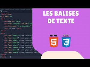 Maîtriser les balises de texte HTML : Le guide complet pour débutants ! (Partie 1)