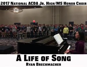 59K views · 1K reactions | Check out this clip of the 2017 American Choral Directors Association (ACDA) Jr. High/MS Honor Choir practicing! They sound GREAT  #ACDA4Life | ChoirBuzz | Facebook