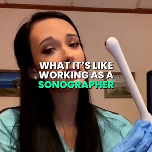 She shares the pros and cons of working as an ultrasound tech ❤️ | IGV