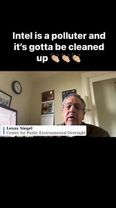 Lenny Siegel, Executive Director of the Center for Public Environmental Oversight (CPEO), calls on Intel to address its #PFAS releases into the #wastewater at our #Intel Communities Press Event. #EJ #EPA #Tech #NM #OH #OR #AZ #siliconvalley | CHIPS Communities United | Facebook