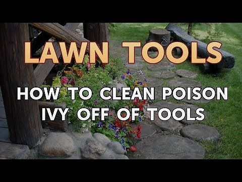 How to Clean Poison Ivy Off of Tools