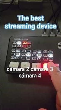 Atem mini pro Iso, setup.