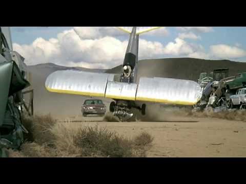 Charley Varrick (1973) - Car vs Plane (end scene)