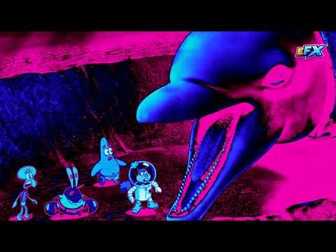 SpongeBob - RIGHT IN HIS MOUTH?! (Sponsored by: Gamavision Csupo Effects)