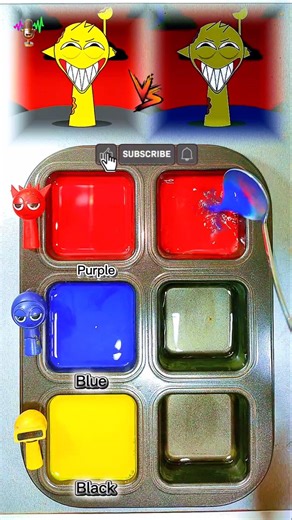 Color Mixing😱?#sprunki #asmr#shorts #スプランキー