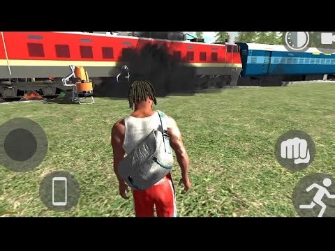 Drones Crash with Train!!!!!! #indianbikedriving3d